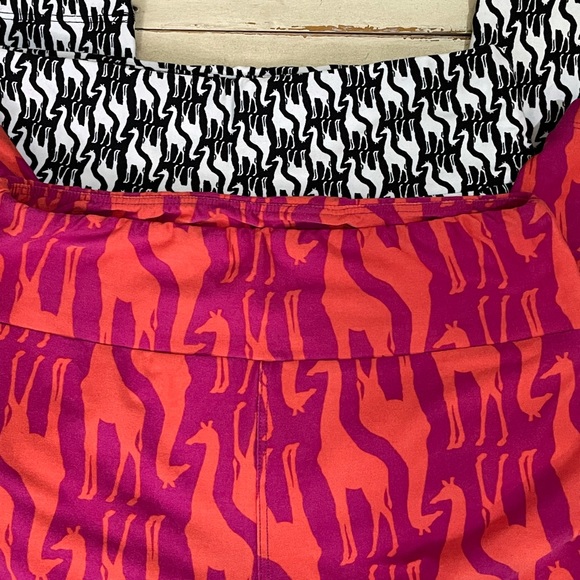 Lularoe/ Giraffe 🦒 leggings 2 pack! - Picture 2 of 6